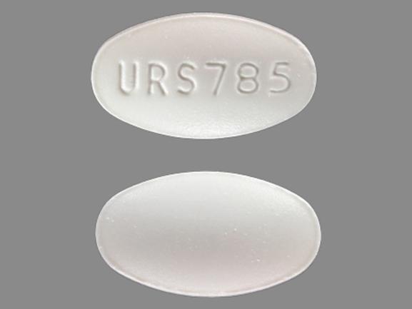 Pill URS785 is Urso 250 mg