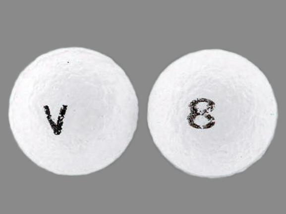 Pill V 8 is Vospire ER 8 mg