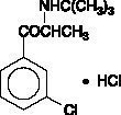 buproprion hydrochloride chemical structure