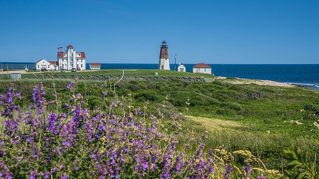 Beavertail Lighthouse in Jamestown, RI