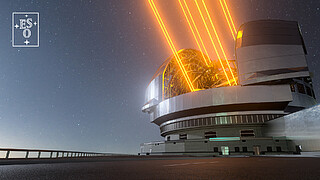 Artist's Impression of the ELT: A Sharp Eye on the Sky