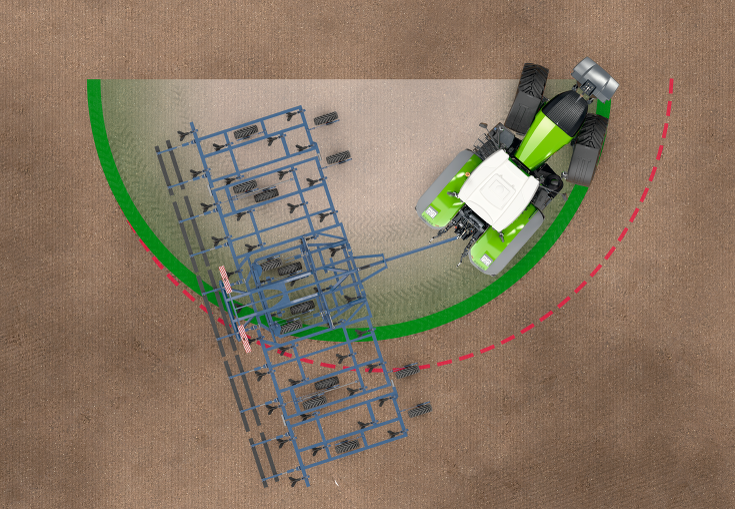 Vista del Fendt VarioDrive.