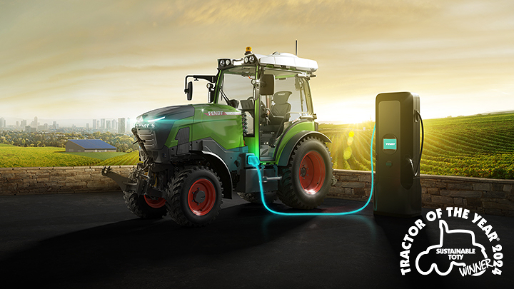 Fendt e100 Vario Tractor of the Year 2024