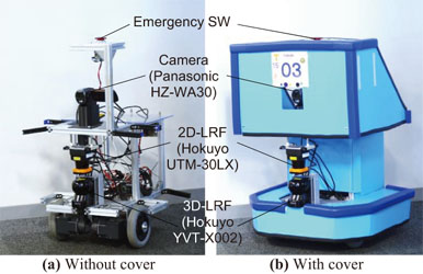 Autonomous mobile robots entered in the Tsukuba Challenge 2015