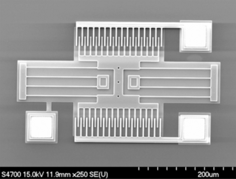 MEMS structure as sensor and actuator in various devices and technologies