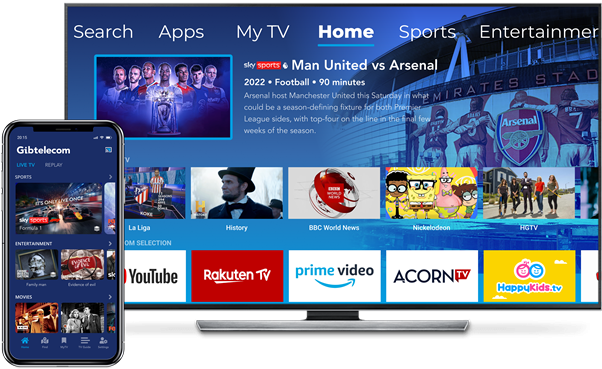 Gibtelecom TV Gibtelecom TV Image