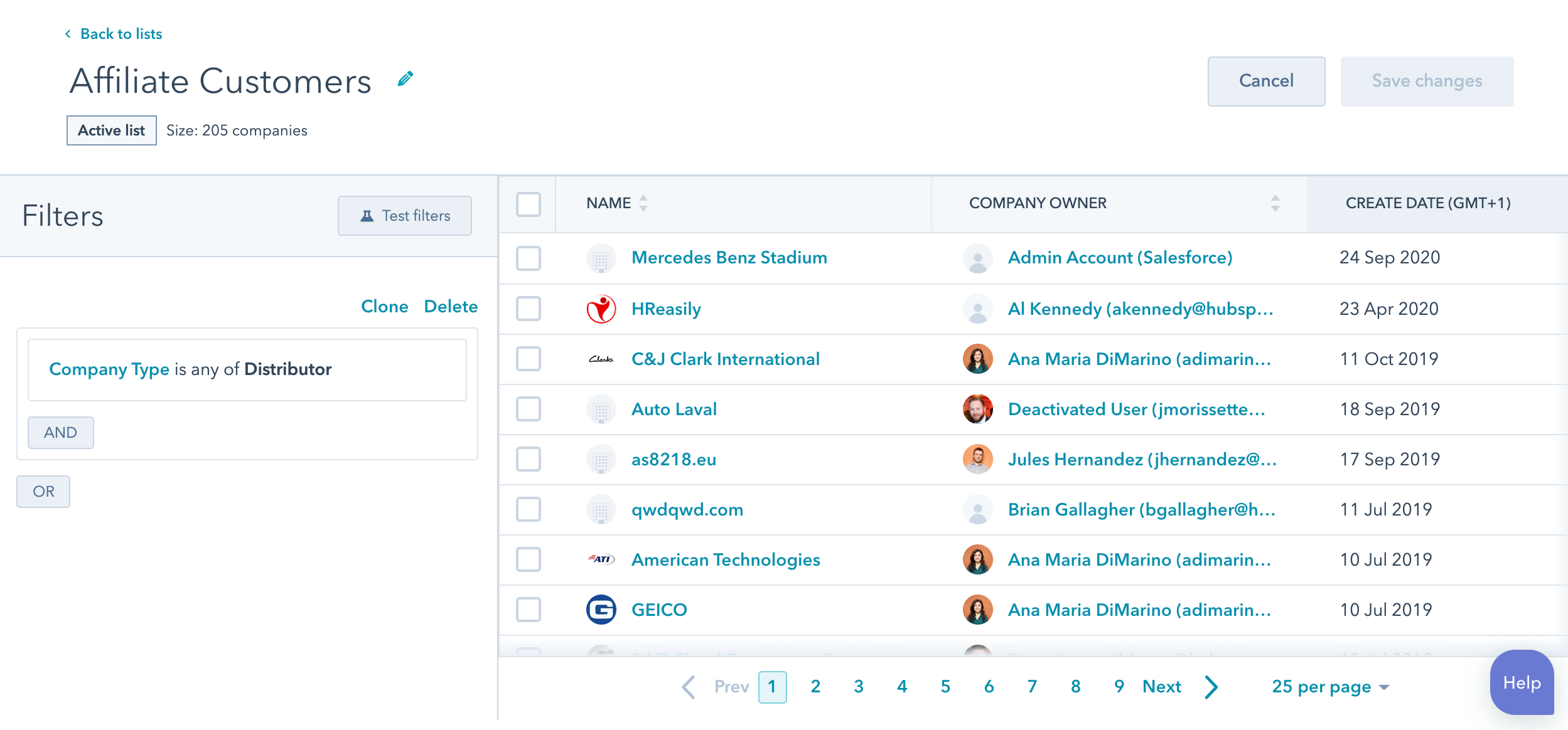 Keep list segmentation dynamic and up-to-date.