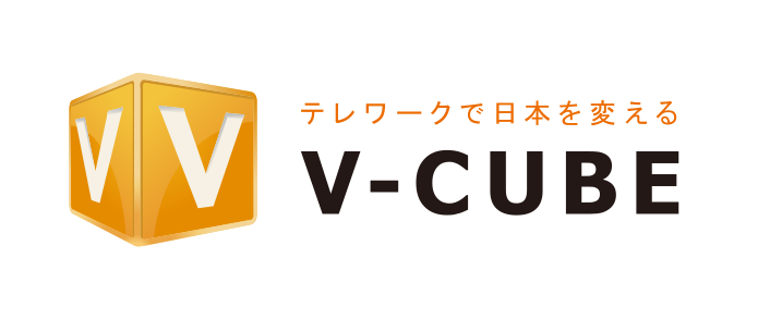 CMS Hubをご利用：V-CUBEのロゴ