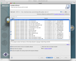 Eclipse Galileo DLTK Plugins Eclipse Galileo DLTK Plugins