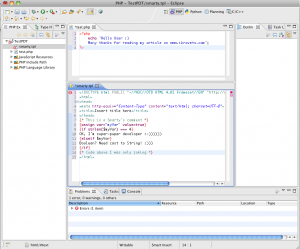 Eclipse Galileo PDT+Smarty Examples Eclipse Galileo PDT+Smarty Examples