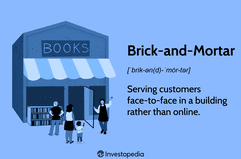 Brick-and-Mortar: Serving customers face-to-face in a building rather than online.
