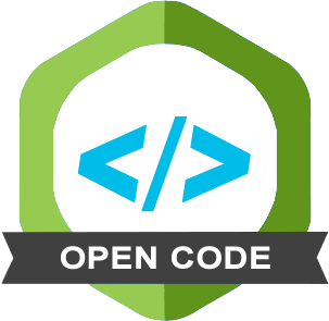 The Open Code badge indicates that this article has archived the source code needed to reproduce the reported results in an open access, trusted digital repository.