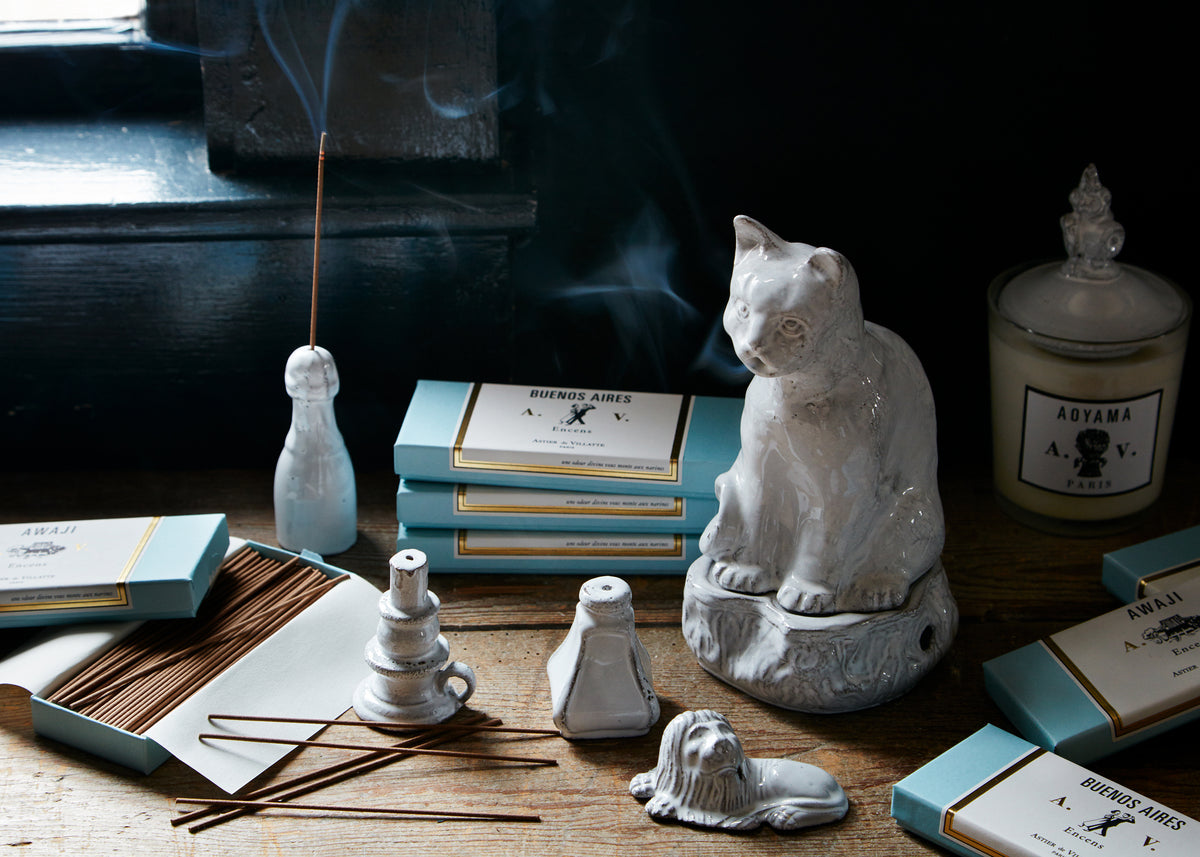 Astier de Villatte Incense Boxes & Holders