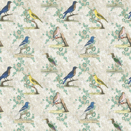 Wallpaper Birds Parchment