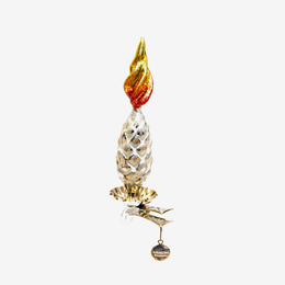 Pinecone Candle Clip-on Ornament