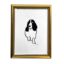 "King Charles" in Vintage Frame