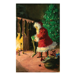 Painted Santa