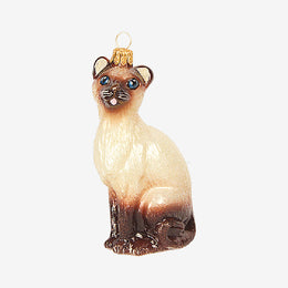 Siamese Cat Ornament