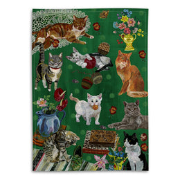 Les Chats Tea Towel