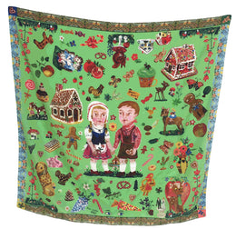 "Hansel & Gretel" Silk Scarf