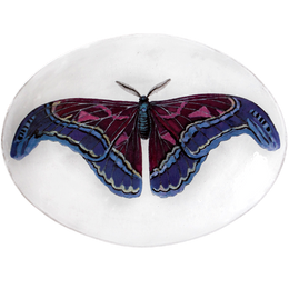 Butterfly Oval Platter