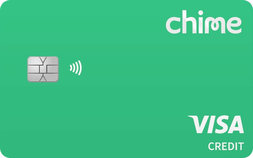 Chime Credit Builder Secured Visa<sup>®</sup> Credit Card