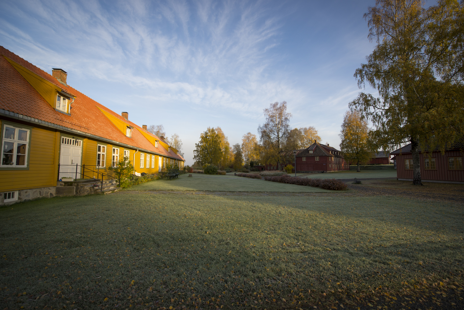 Bilde: Oversikt Blaker skanse