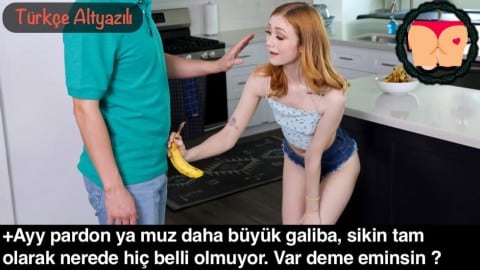 Kız Kardeşim Sikin Ufaktır Dedi Çıkarıp Masaya Vurdum