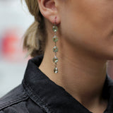 Crystal Citadel Line Earrings