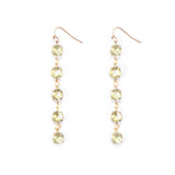 Crystal Citadel Line Earrings