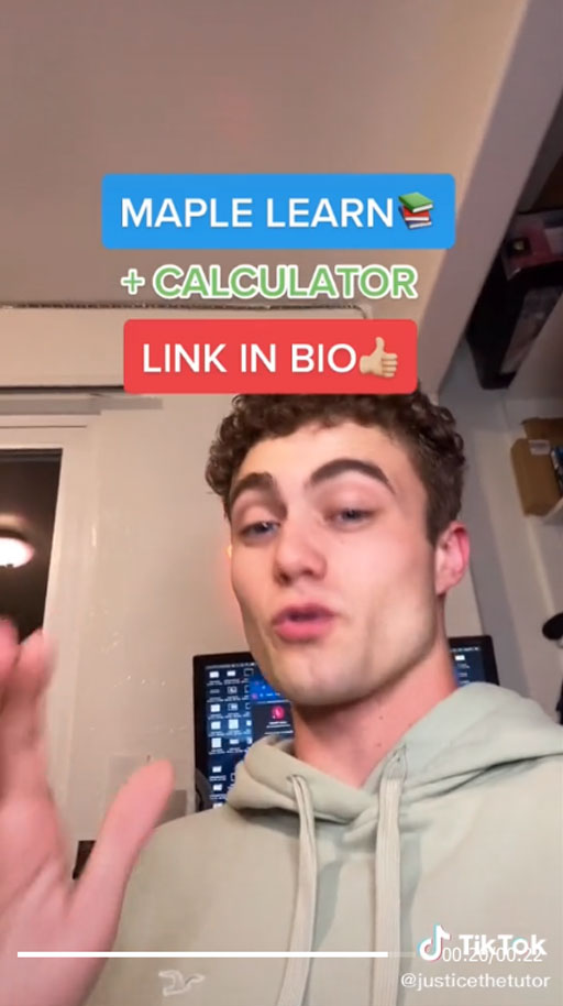 Justice the Tutor TikTok Influencer