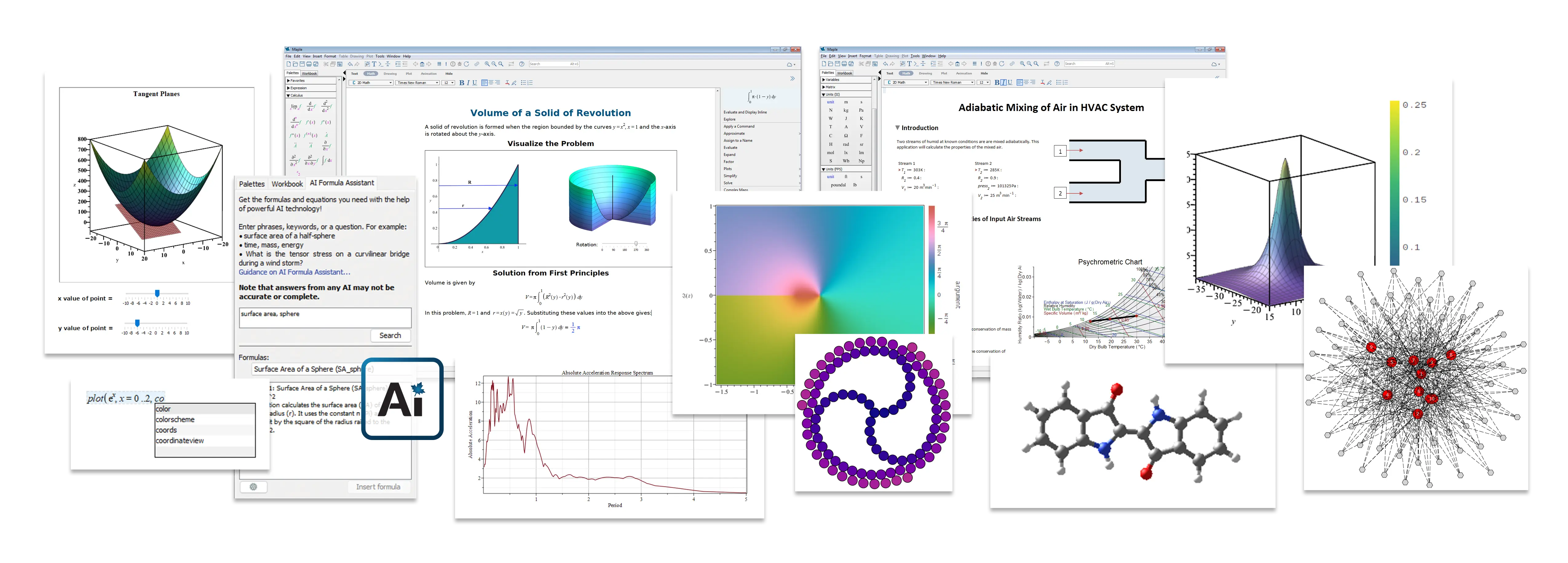 Collection of Maple 2024 Screenshots
