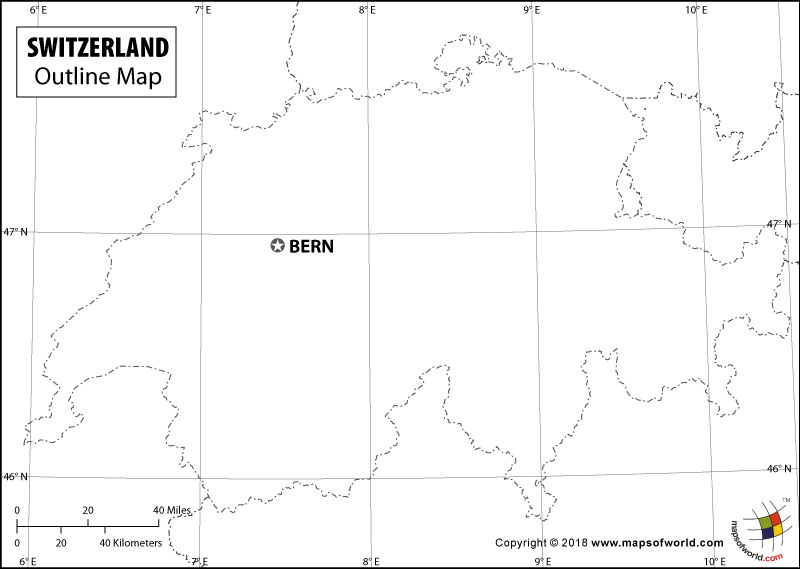 Switzerland Time Zone Map