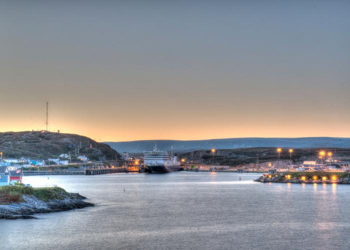 ship in harbour