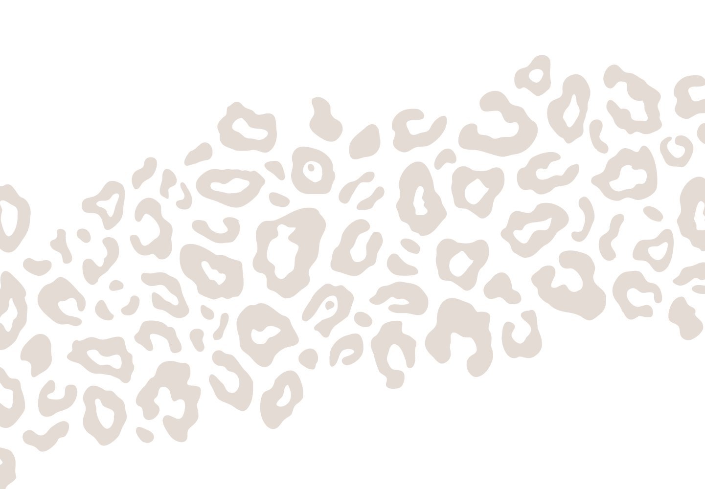 Decorative cheeta pattern