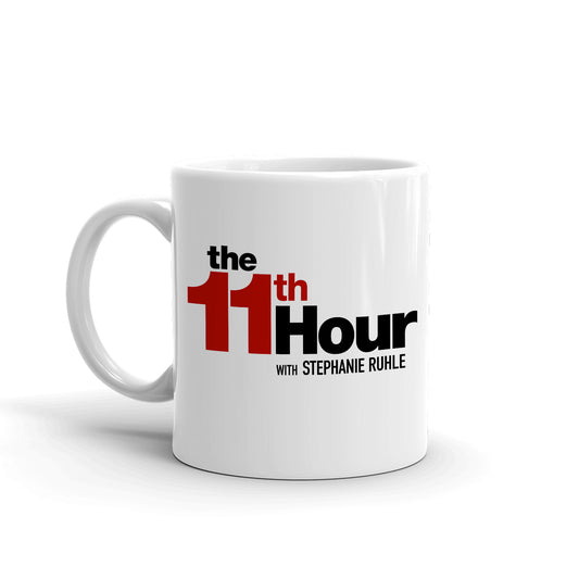 The 11th Hour with Stephanie Ruhle Logo White Mug