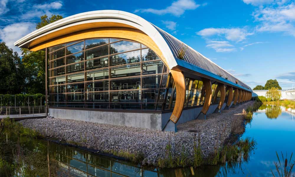 External view of the Bioenergy and Brewing Science building, Sutton Bonington campus