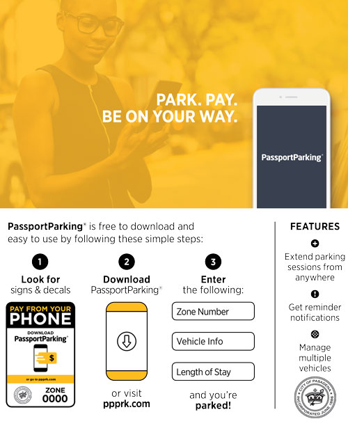 Pasadena PassportParking Howto Flyer