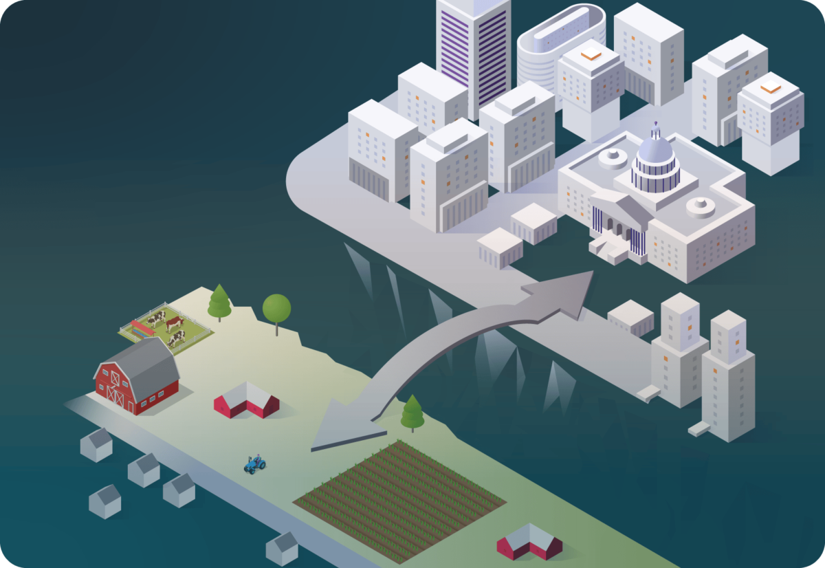 isometric city digital divide