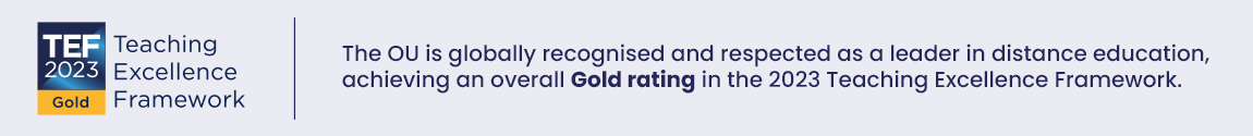 TEF 2023 Gold Award. Find out more.