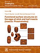 Functional surface structures on the eggs of stick and leaf insects (Insecta: Phasmatodea)