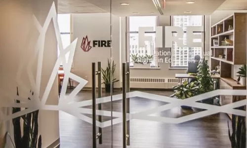 FIRE office entrance, Philadelphia, PA