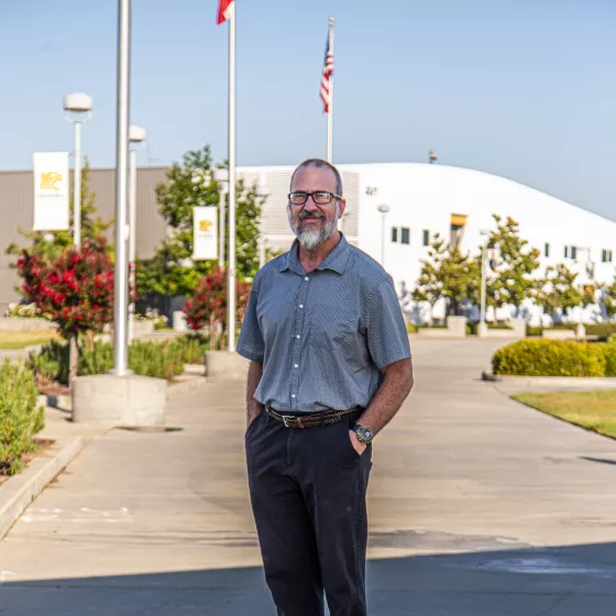 Reedley College professor Bill Blanken