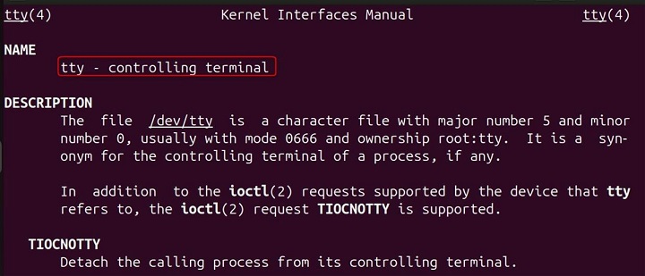 man Command in Linux16