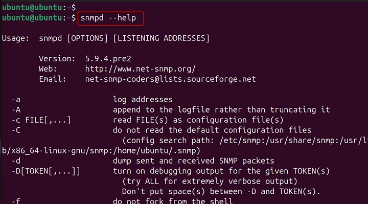 snmpd Command in Linux8