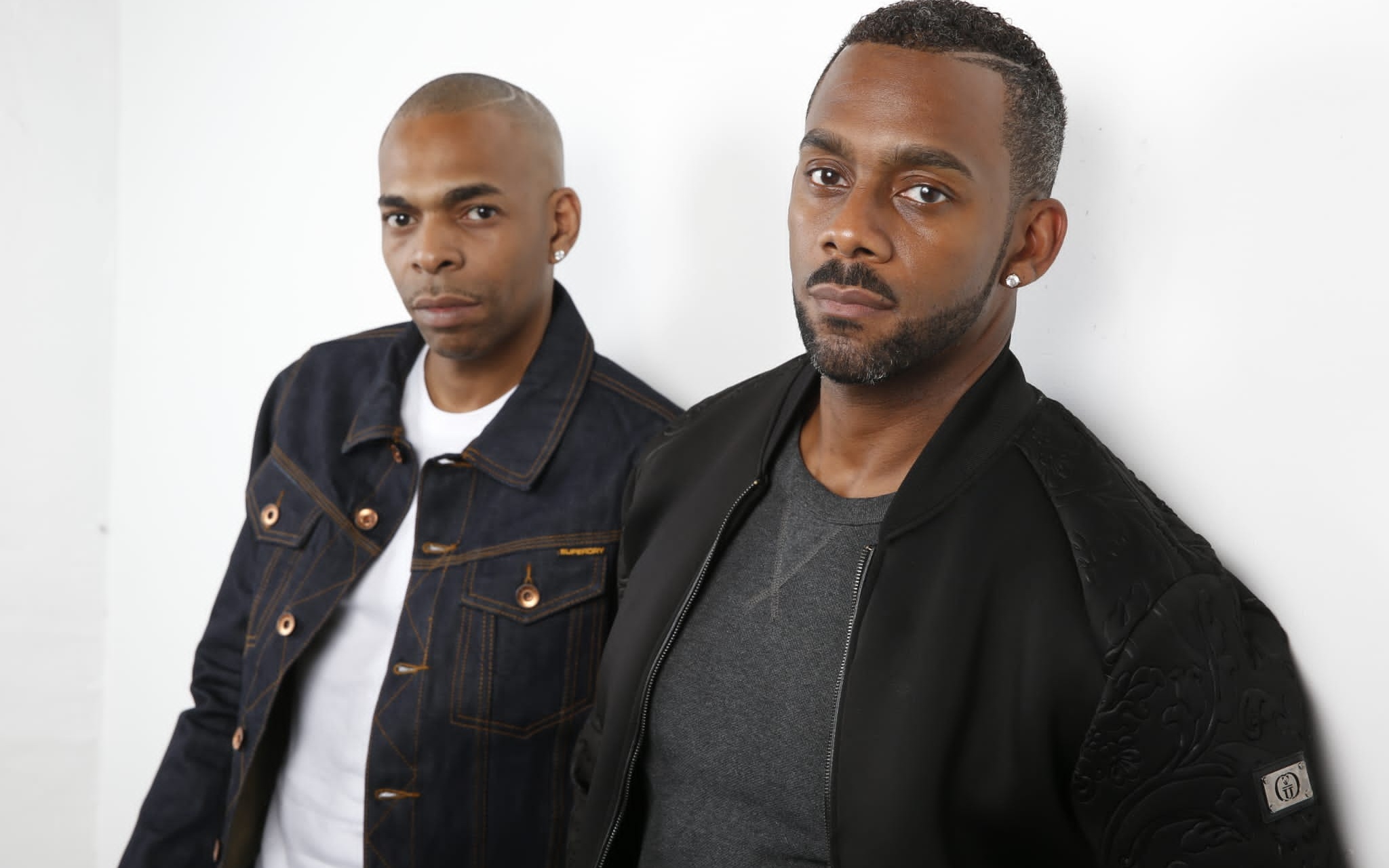 Richard Blackwood and Slim