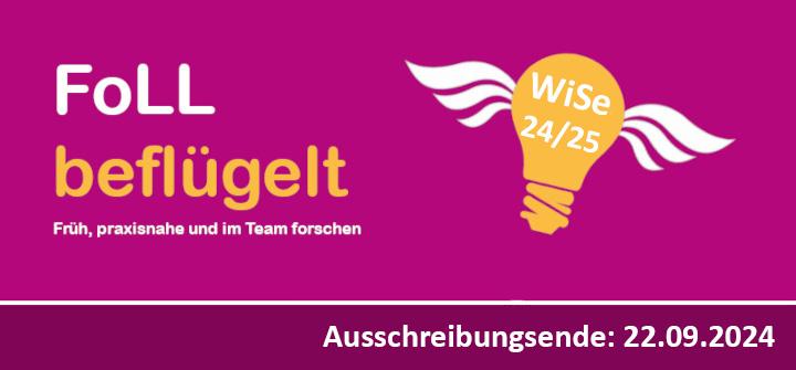 FOLL befluegelt - Ausschreibungsende 22.09.2024