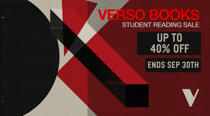 Verso Student Reading: up to 40% off