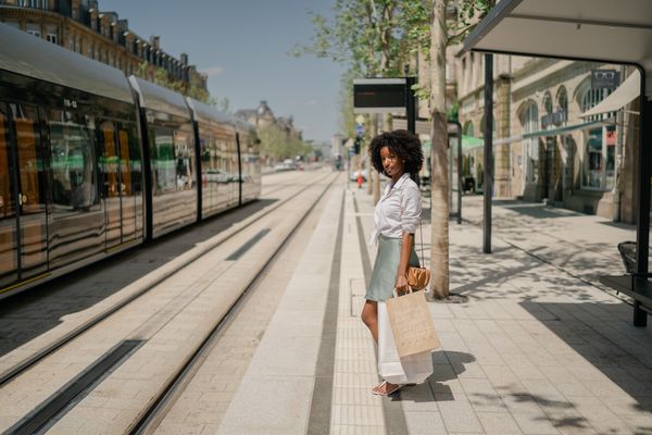 Luxembourg city shopping