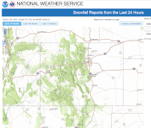 Latest snow report